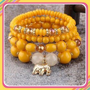 4-Piece Beaded Bracelets